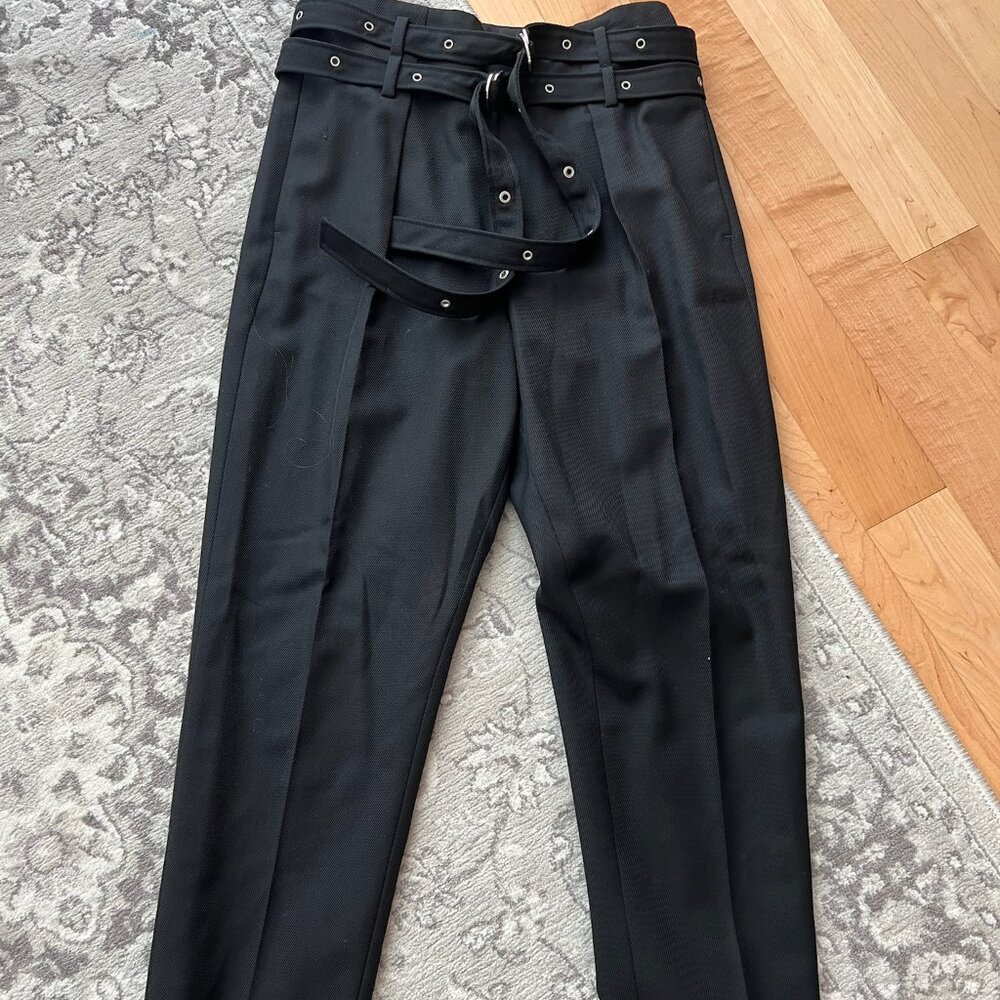 IRO Black High-Waisted Trousers